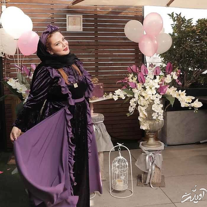 تولد سوپر لاکچری حاجی همسر بهاره رهنما + فیلم